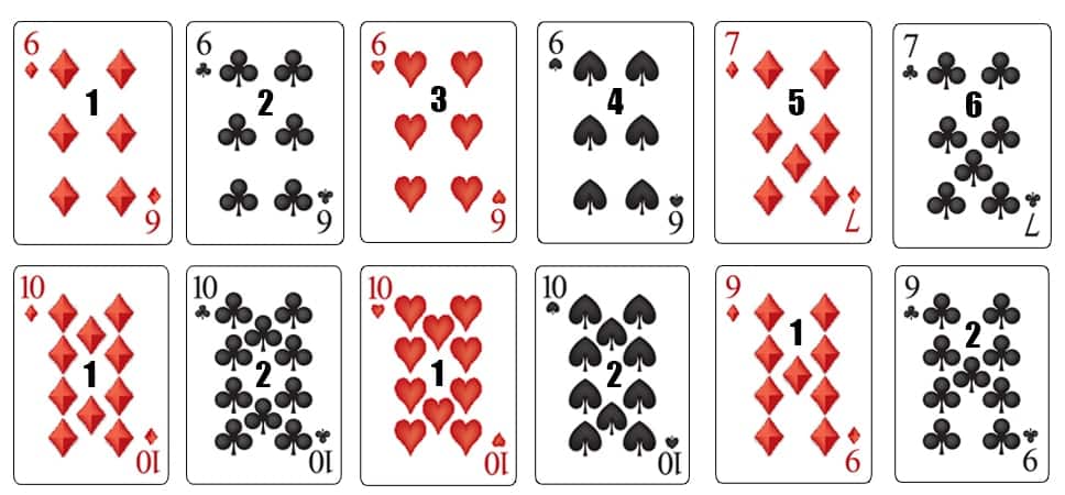 Система игры по сикслайнам с картами в рулетку