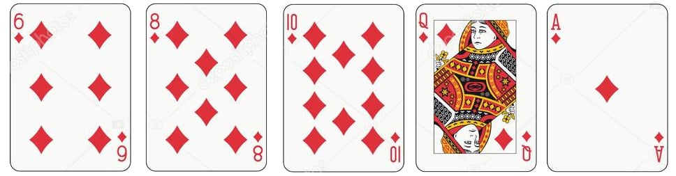Метод совмещение колоды карт с рулеткой